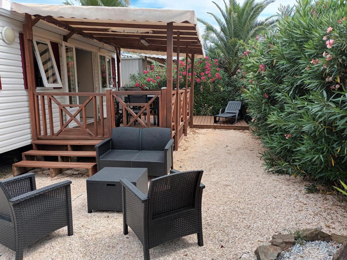 Camping Le Clos Du Thym アルジェレス・シュル・メール エクステリア 写真
