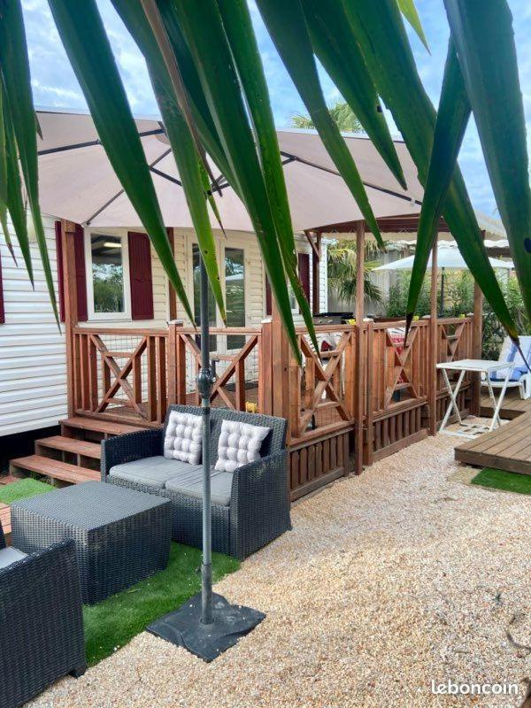 Camping Le Clos Du Thym アルジェレス・シュル・メール エクステリア 写真